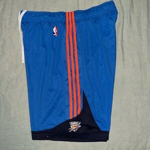 Official NBA Oklahoma City Thunder Vintage Practice Shorts